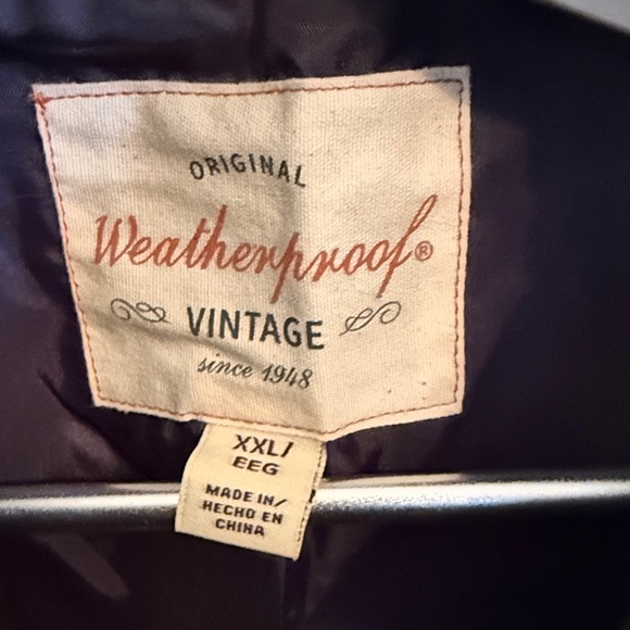 Weatherproof Vintage Black Outerwear Vest. Size XXL. Good condition - Picture 2 of 2